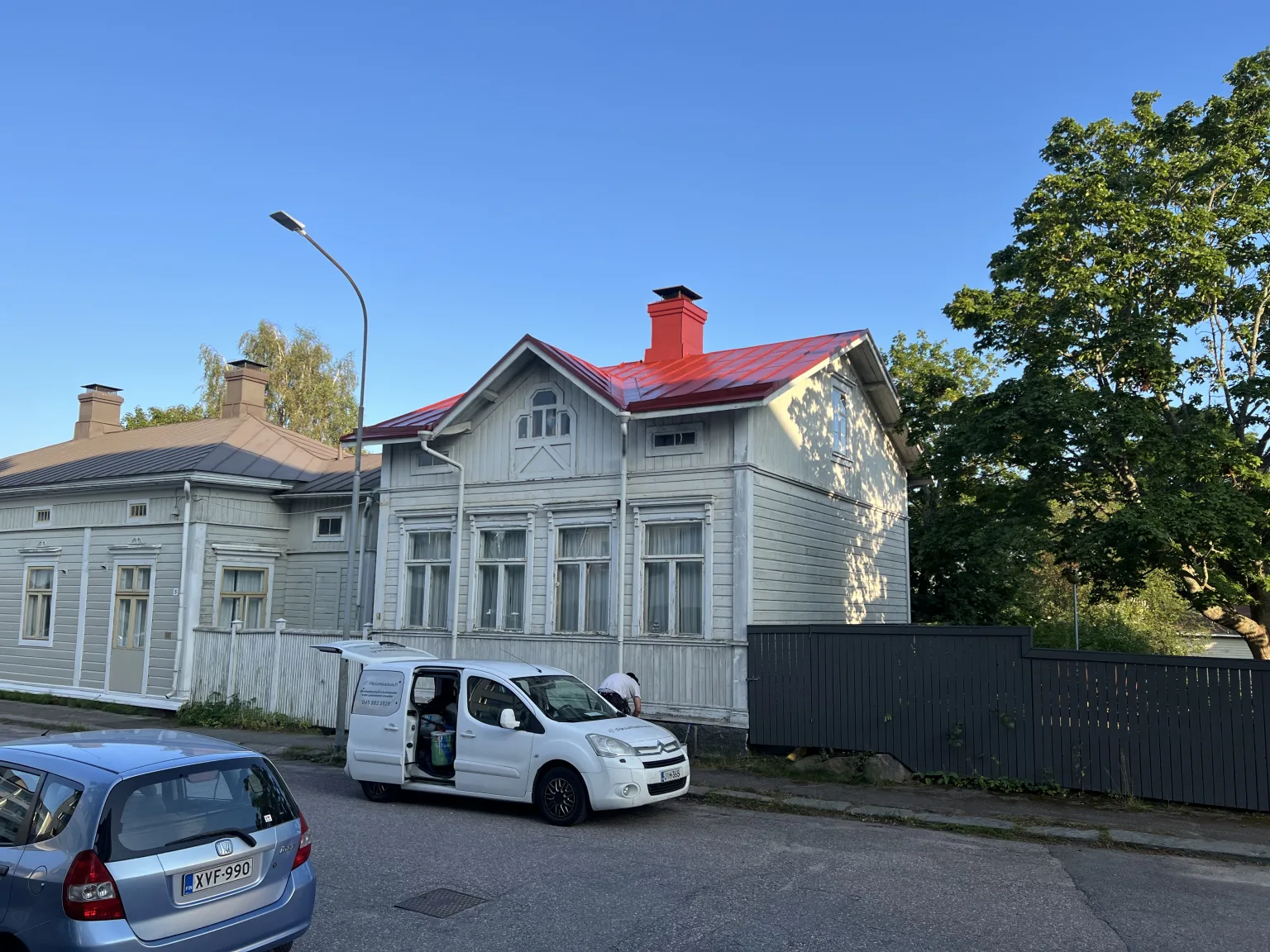 peltikaton maalaus hanko