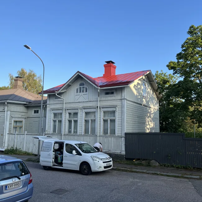 peltikaton maalaus hanko